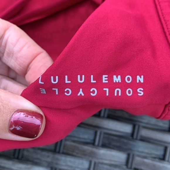 Lululemon Ride & Reflect Bra *lululemon X SoulCycle - Ruby Red - Picture 11 of 16